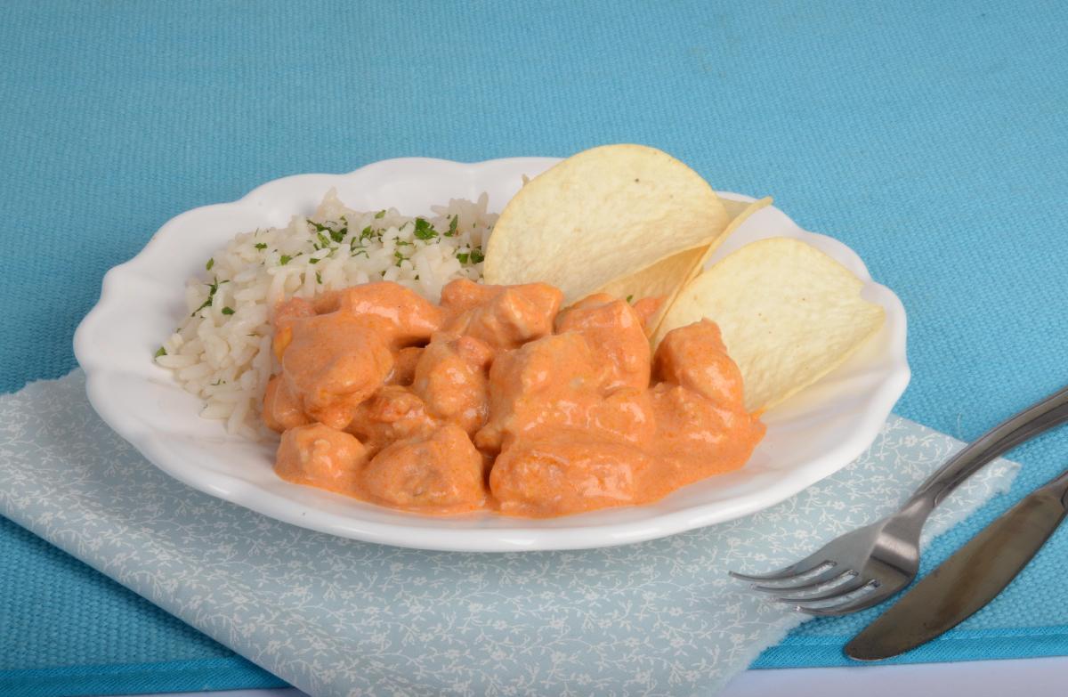 Strogonoff de frango 