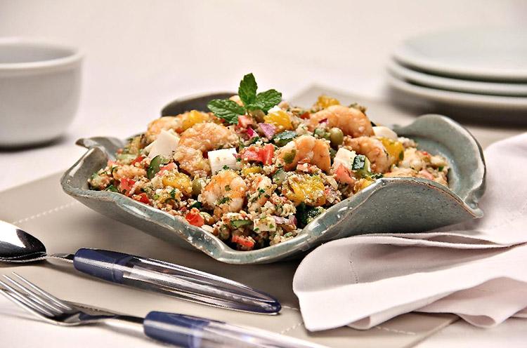 Tabule de camarão 
