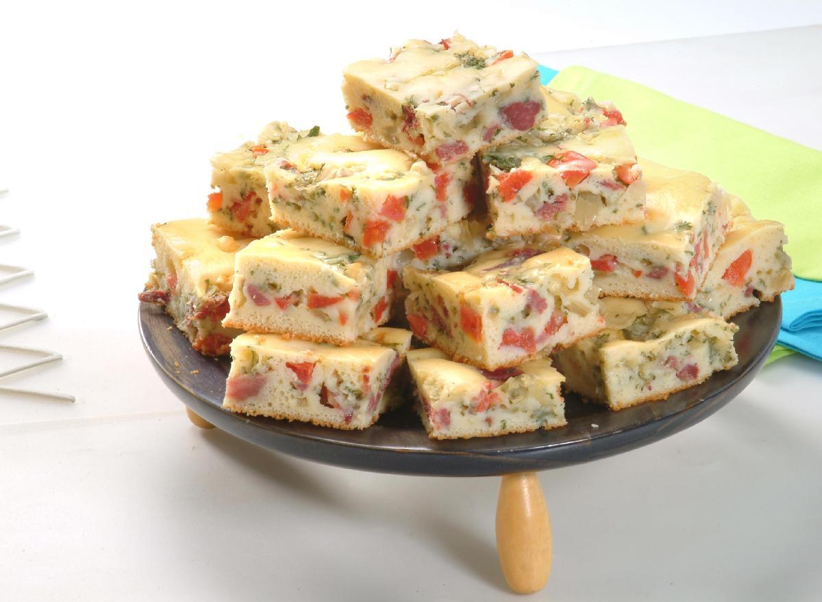 Torta de carne-seca desfiada 
