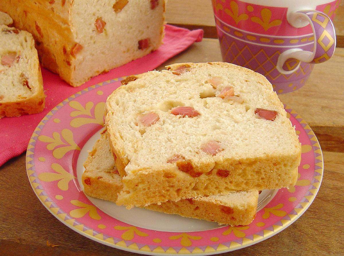 Pão defumado 