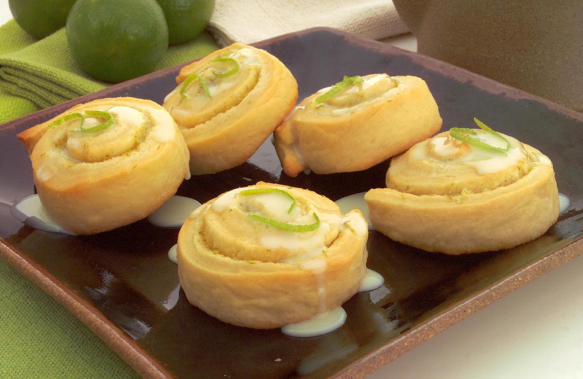 Pãozinho creme de limão 