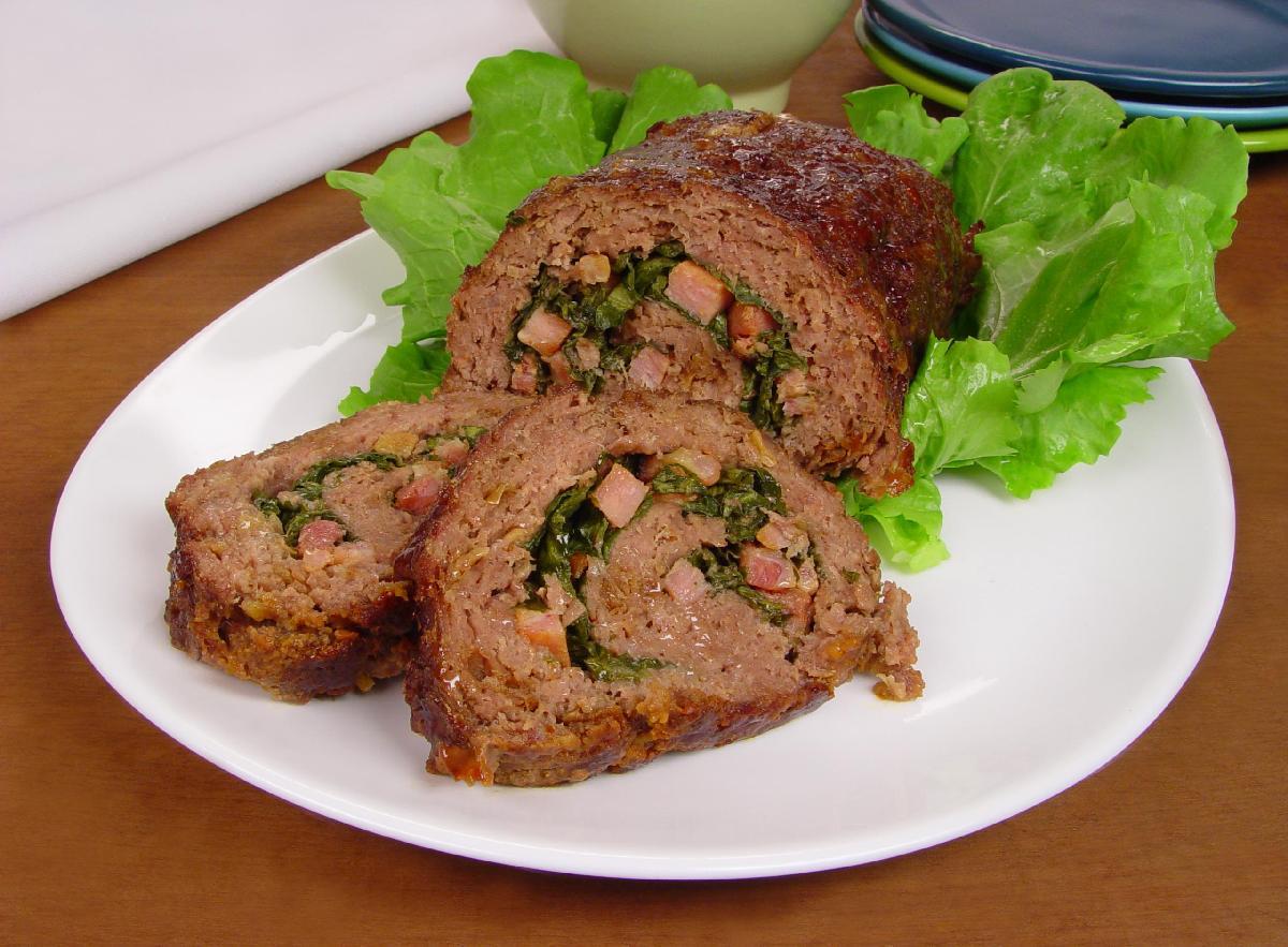 Rocambole de carne 