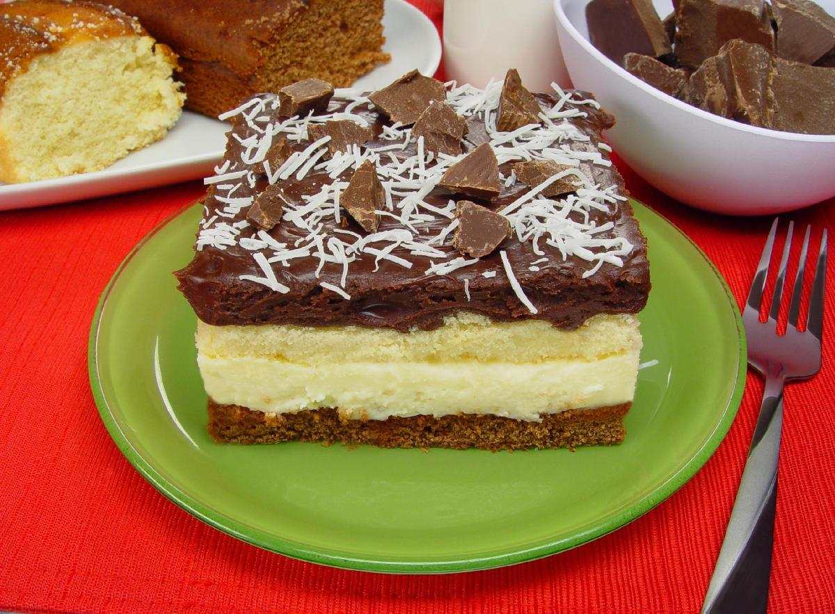 Pavê dois sabores 