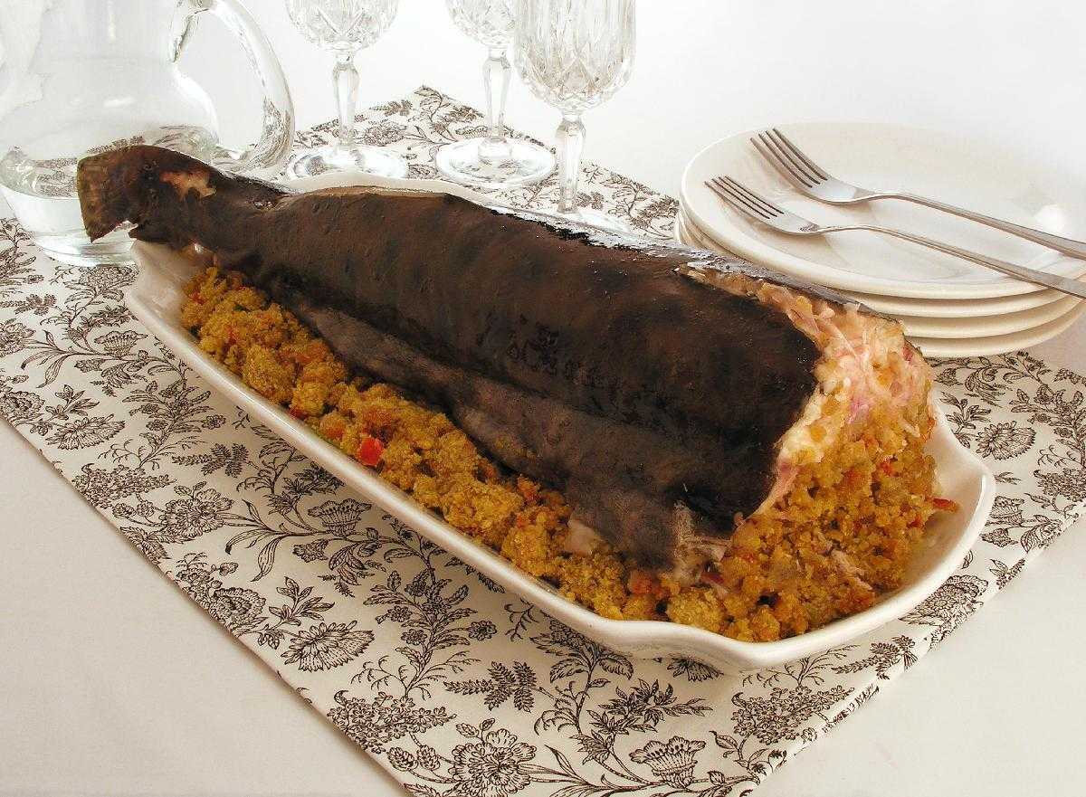Peixe recheado 