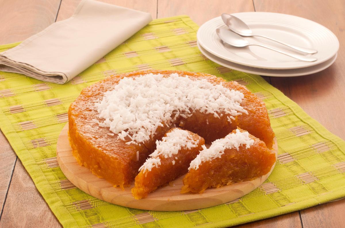 Doce de abóbora de corte 