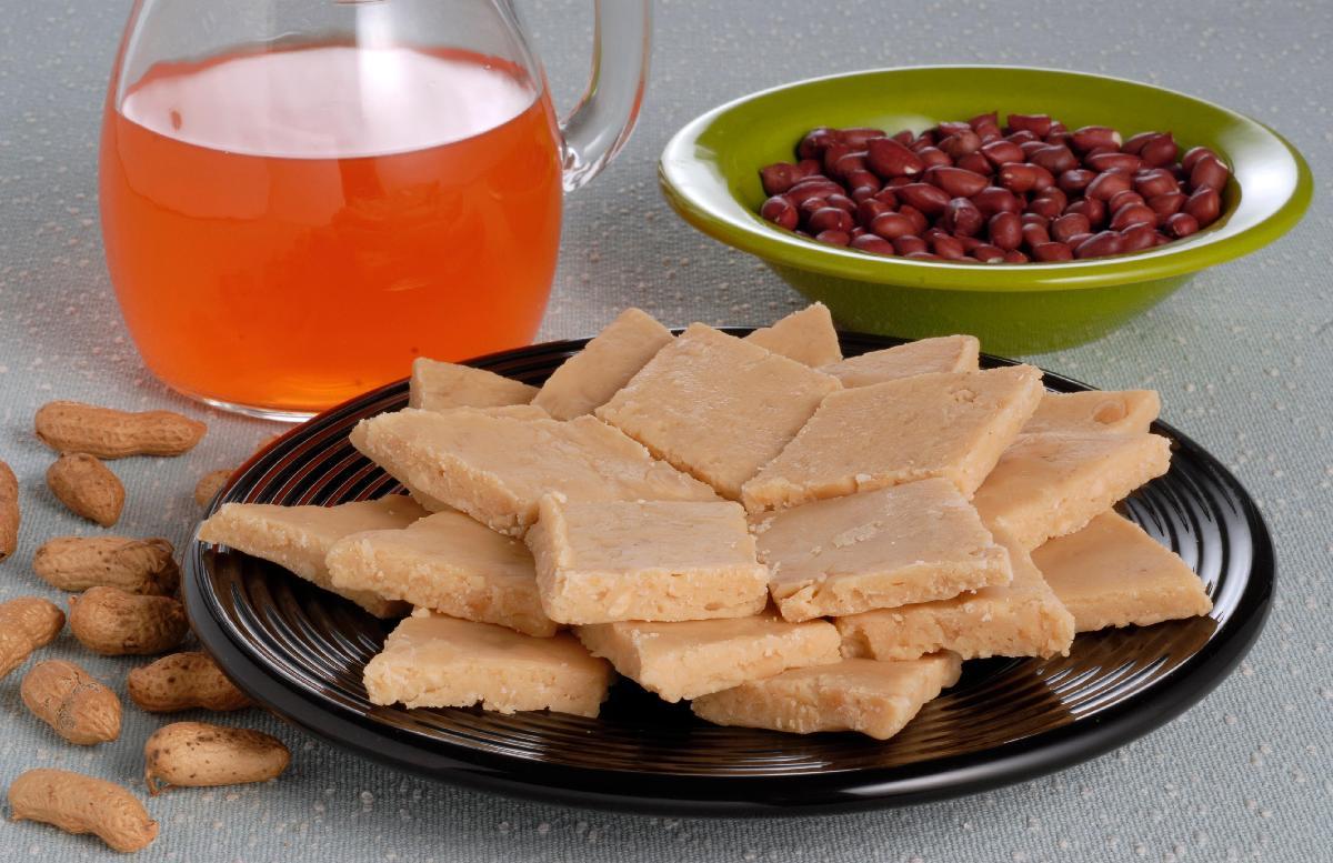 Doce de leite com amendoim de cortar 