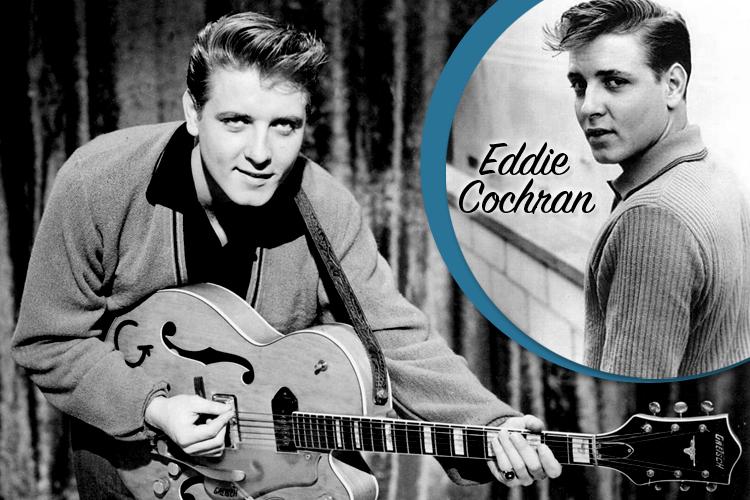 Eddie Cochran, símbolo dos anos dourados do rock and roll 