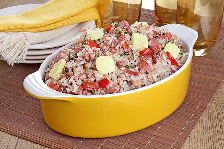 Receita de baião de dois pronto em 20 minutos! 