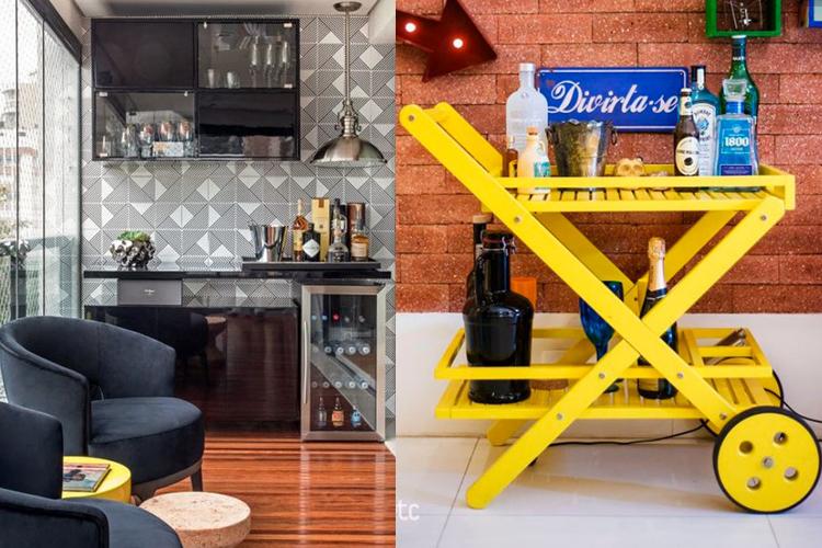 Barzinho em casa: 22 fotos para se inspirar e ter o seu 