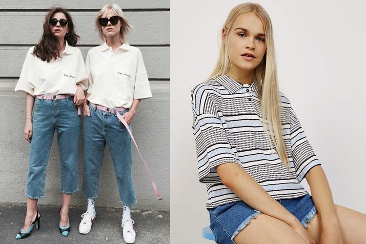 Polo oversized: peça polêmica volta direto dos anos 1990! 