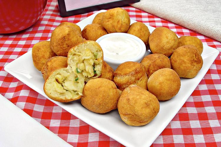 Receita de Bolinho de bacalhau com mandioca 