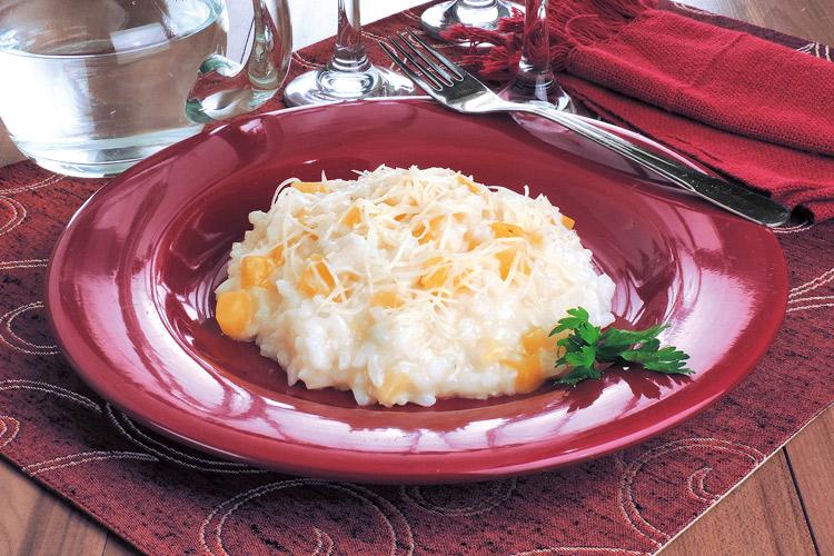 Risoto de mandioquinha 