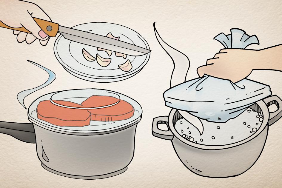 Use a criatividade e improvise utensílios na cozinha para facilitar o seu dia a dia 