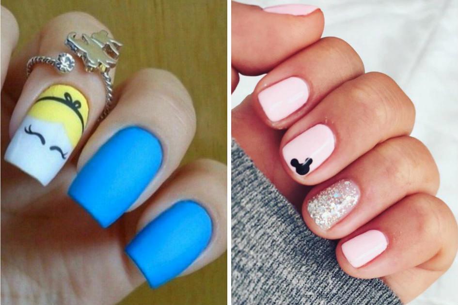 Confira a galeria de imagens com ideias lindas e mágicas de unhas decoradas da Disney e apaixone-se. Você vai querer fazer todas!