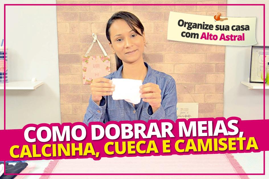 Organizando o armário: como dobrar as peças de roupa 