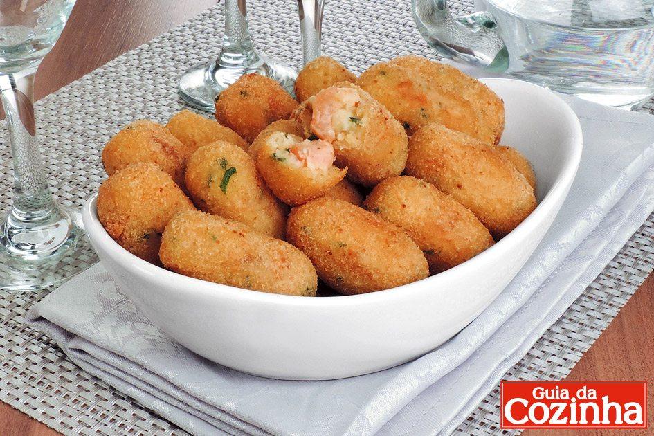 Croquete de camarão 