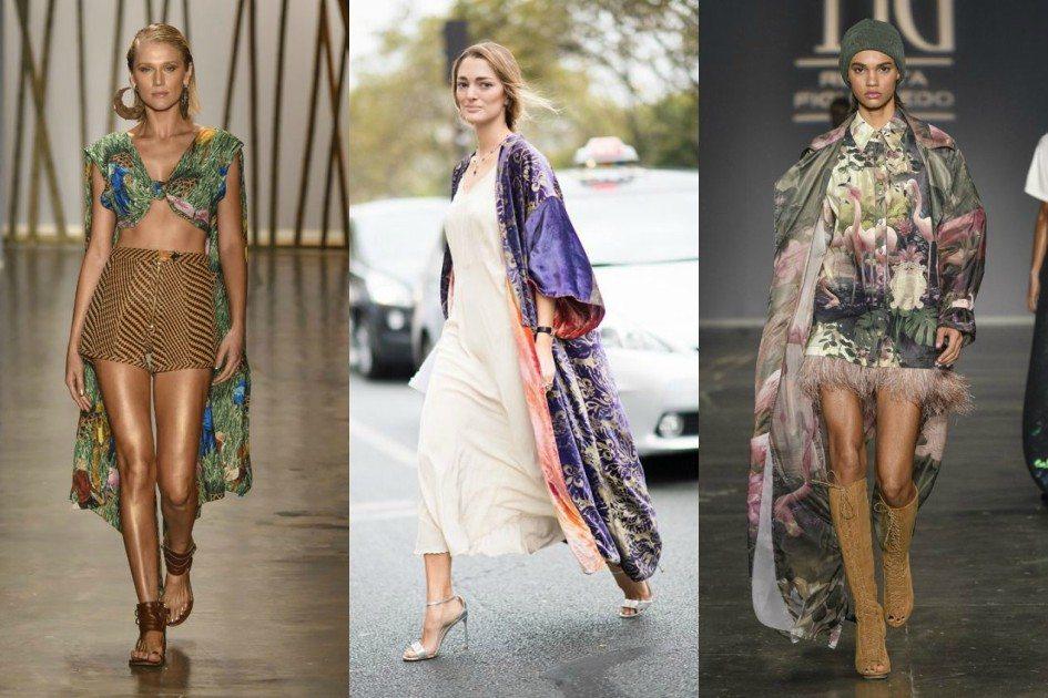 Tendência das passarelas: como usar maxi quimonos e capas no seu look de verão! 
