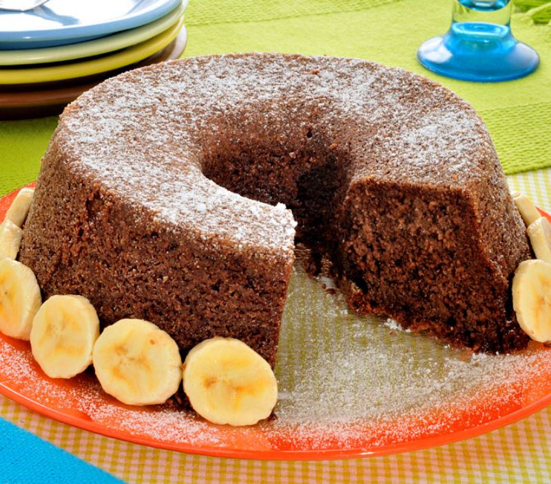 bolo de banana