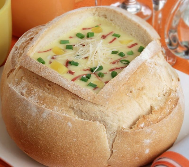 caldo de mandioquinha com carne seca
