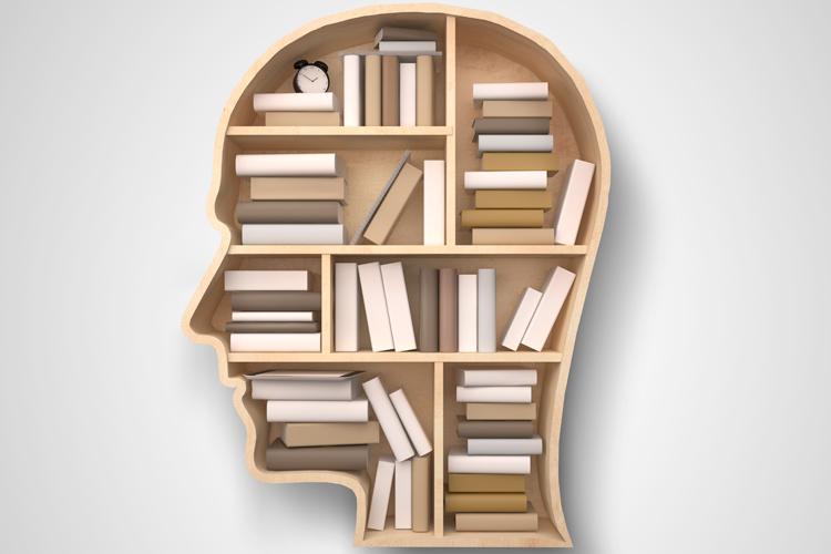 Estante de livros 