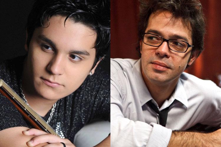 Bruno Mazzeo e Luan Santana