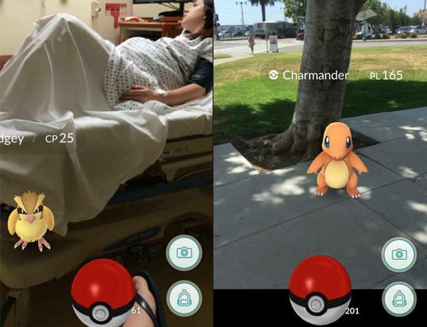 Aplicativo para smartphone Pokémon Go