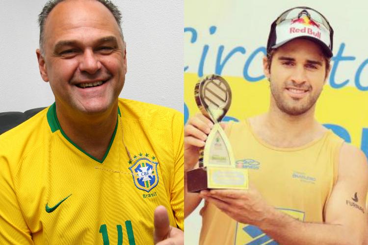 Familiares de atletas que seguiram a mesma profissão no esporte