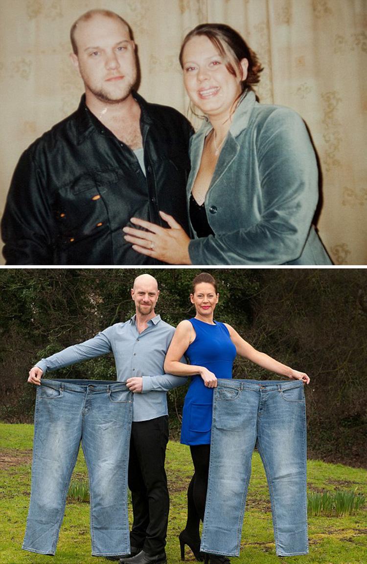 Inspiração: 12 casais que emagreceram juntos