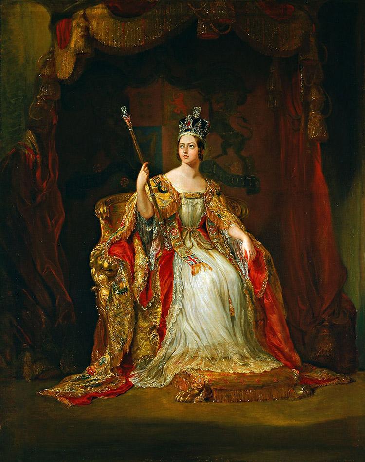 rainha vitória, Inglaterra, dezoito anos, coroação