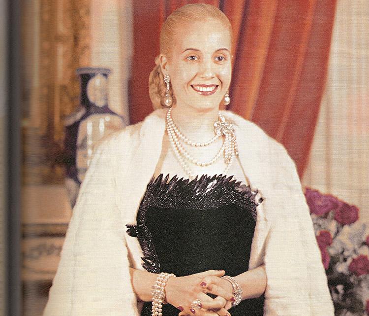 eva perón primeira-dama personagem política argentina
