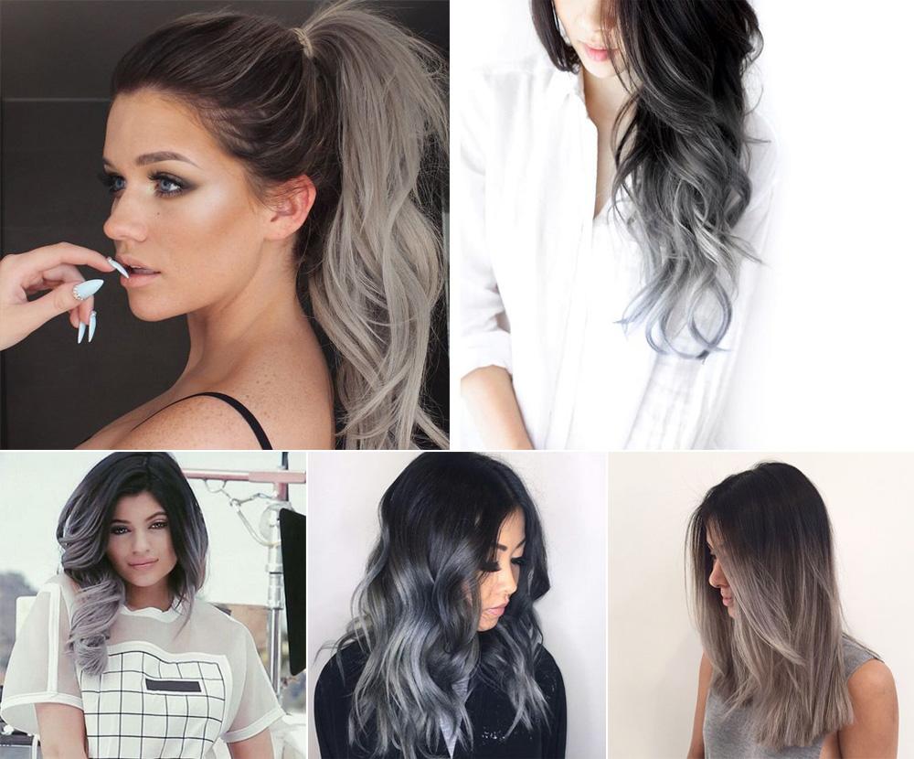 Ideias de penteado e de corte para usar com cabelo cinza