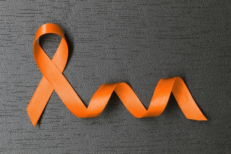 simbolo da campanha contra leucemia