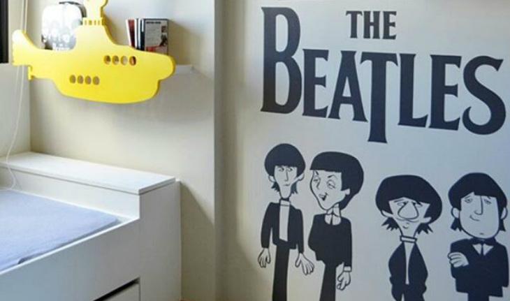 Perfis de decoração no Instagram Decoraterapia quarto criança dos beatles