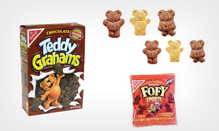 Biscoitos Fofy doces da infância