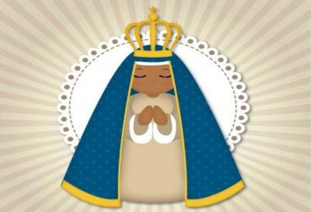 Ilustração de Nossa Senhora Aparecida