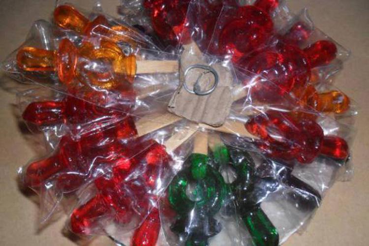 Pirulito de chupeta doces da infância
