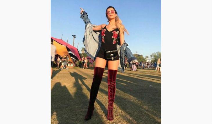 pochetes em alta look festival preta pinterest