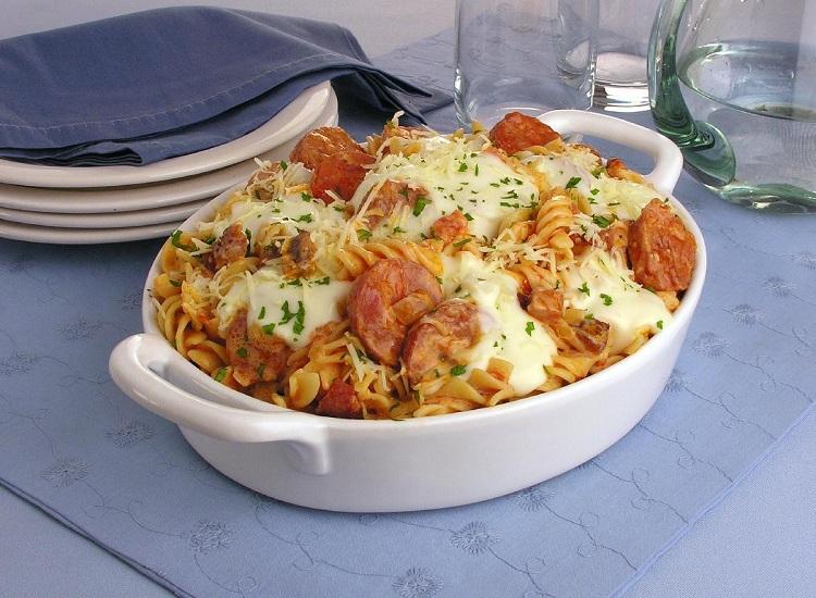 Receita de macarrão na pressão