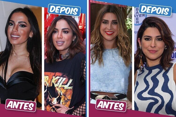 Anitta e Fernanda Paes Leme são famosas que cortaram o cabelo em 2016