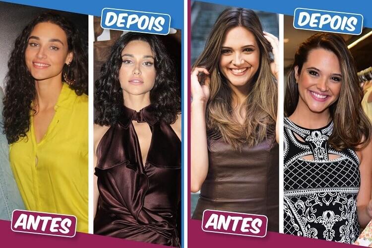 Débora Nascimento e Juliana Paiva são famosas que cortaram o cabelo em 2016