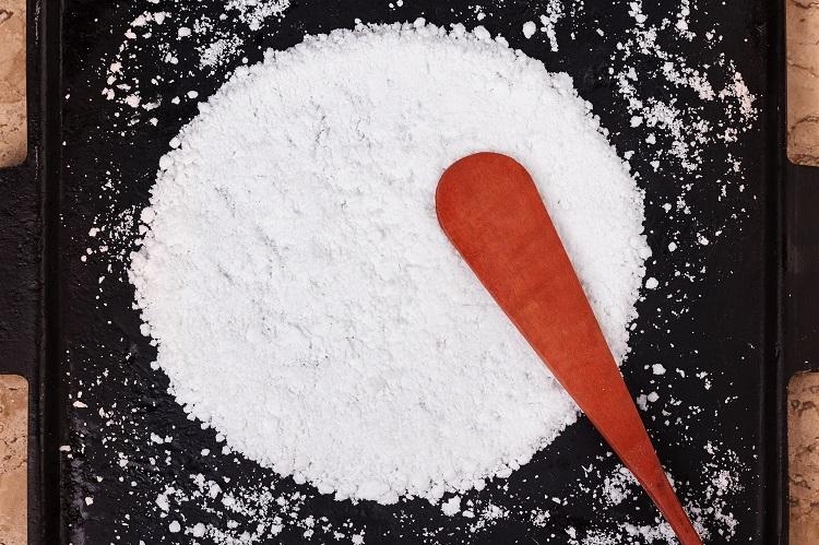 tapioca com fundo preto