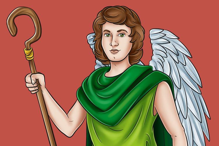 imagem do Arcanjo Rafael