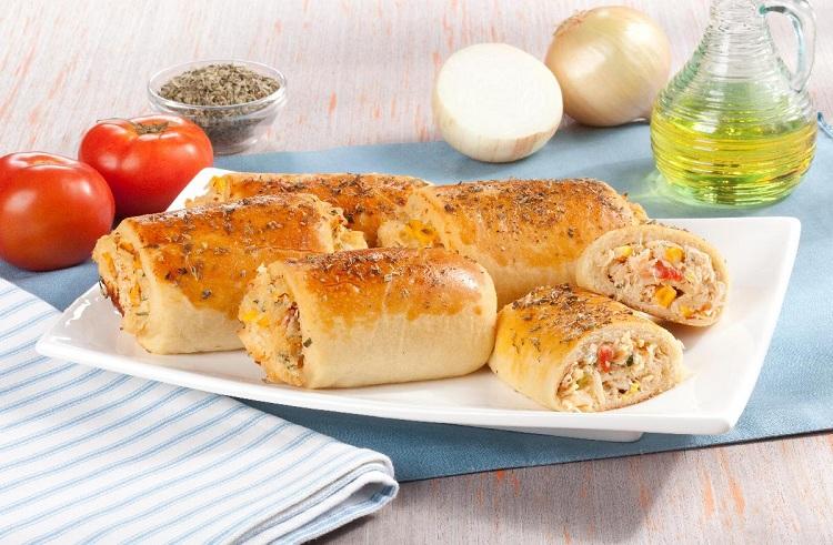 Receita de enroladinho de frango com Catupiry®