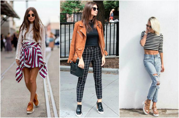 Salto tratorado: looks inspiração