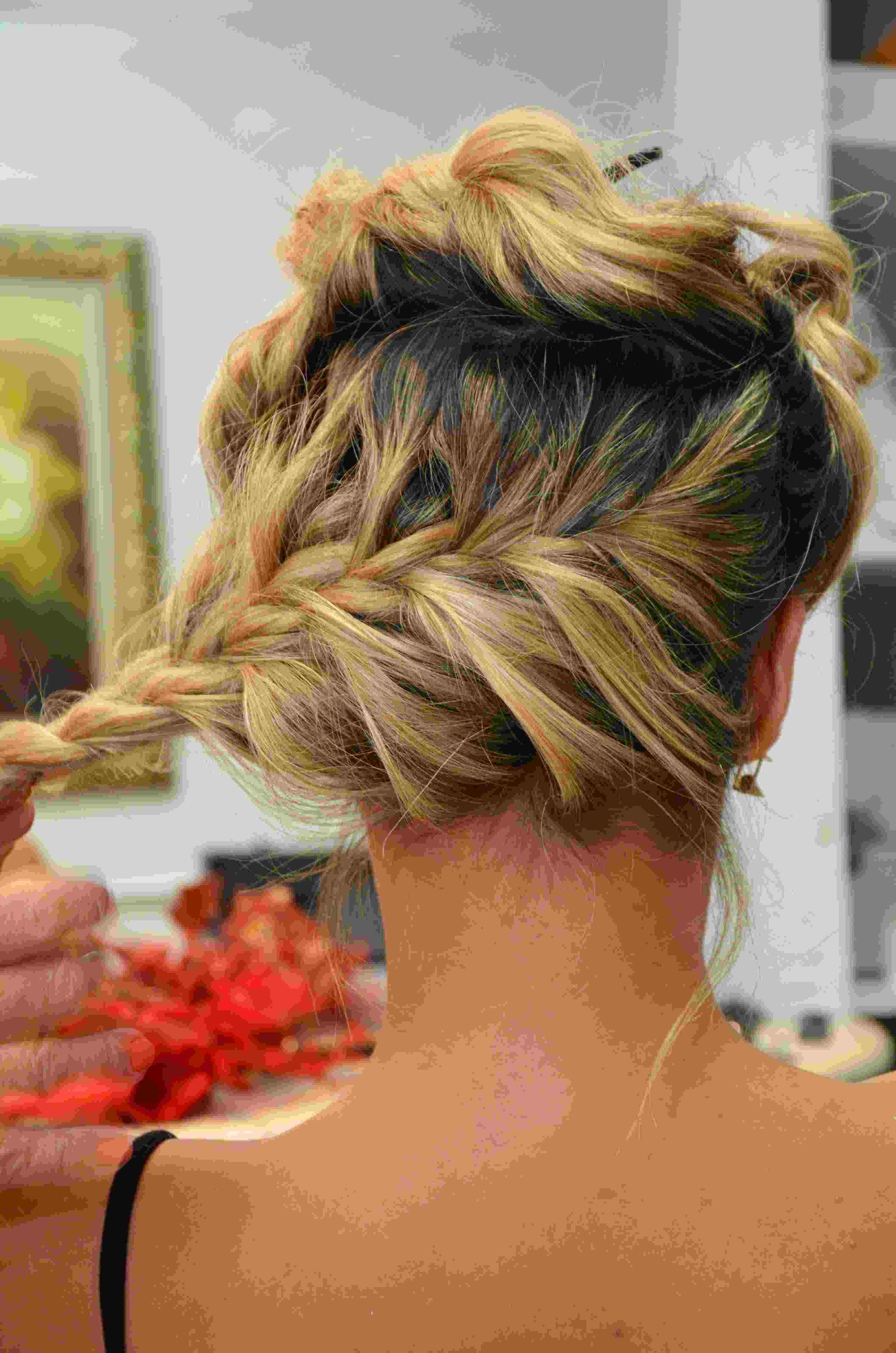 Penteado de carnaval
