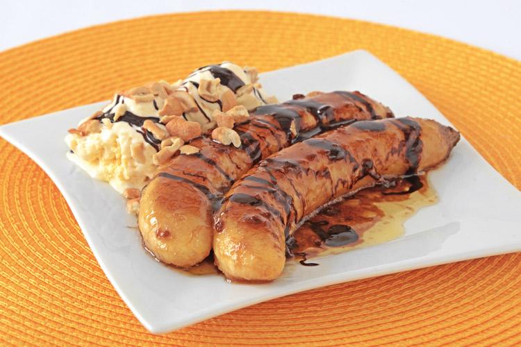 banana flambada
