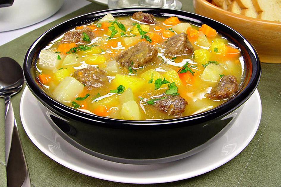Sopa cremosa de legumes