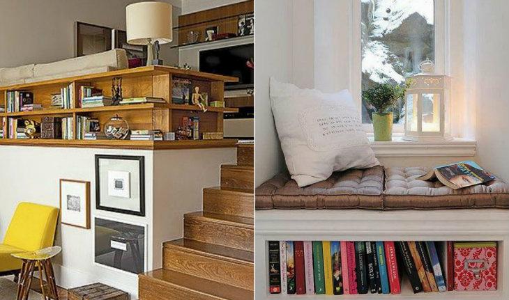 Livros na decoração