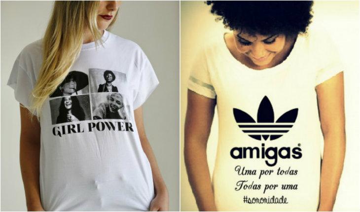 Camisetas com frases empoderadoras
