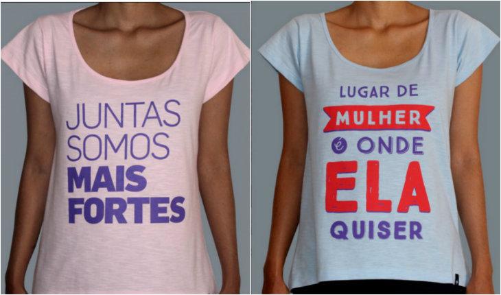 Camisetas com frases empoderadoras